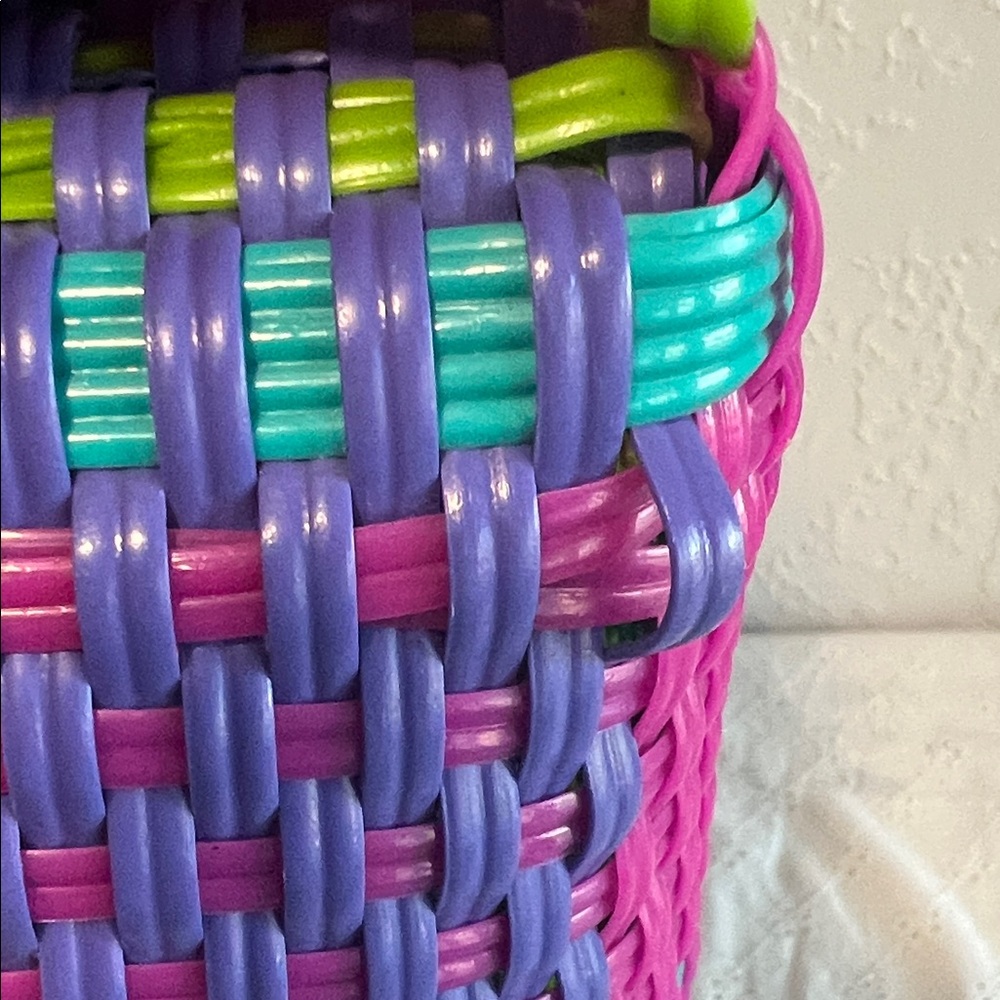 Source Unknown Multicolor Woven Tote - image 8